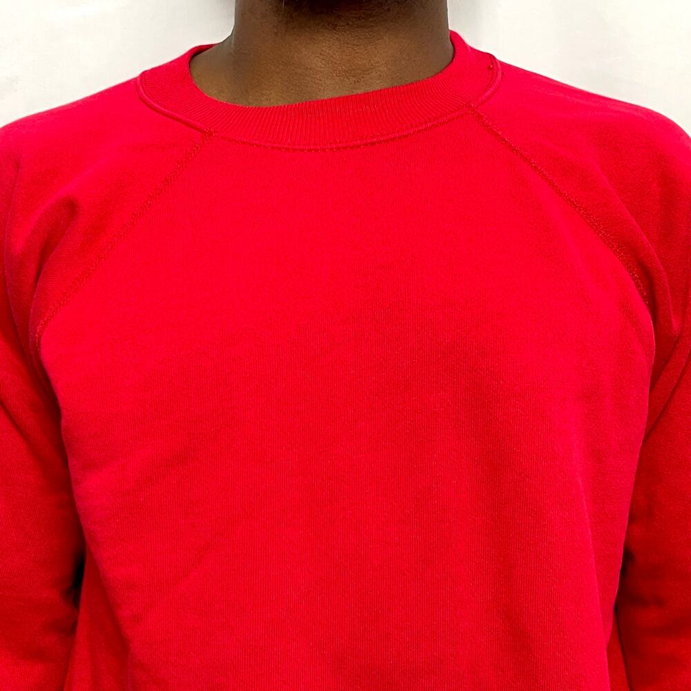 vintage Hanes Sport blank red crewneck XL - Picture 2 of 4